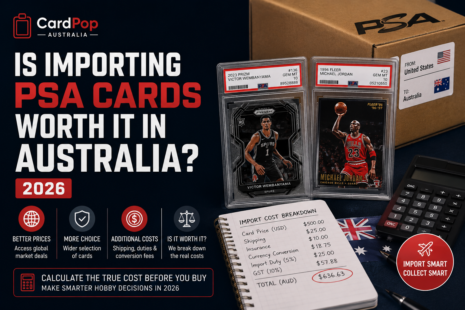 Is Importing PSA Cards Worth It in Australia? The Full 2026 Cost Breakdown