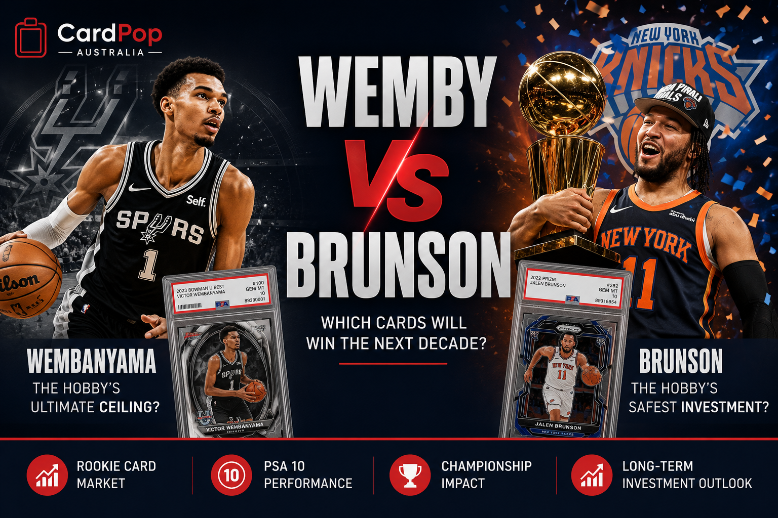 Wembanyama vs Brunson: Who Owns the Next Decade of the Hobby?